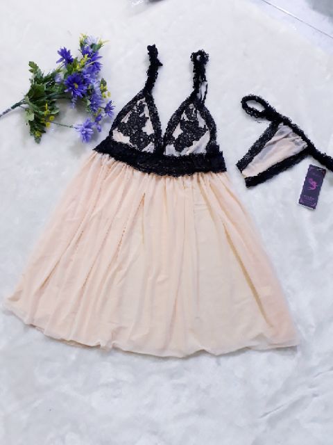 ĐẦM NGỦ CAO CẤP QUẢNG CHÂU(ren hoa ngực) | BigBuy360 - bigbuy360.vn