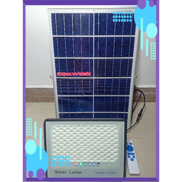 200W ĐÈN PHA LED NĂNG LƯỢNG MẶT TRỜI , Solar Light , IP67 chống nước , NHÔM ĐÚC NGUYÊN KHỐi ABM Solar