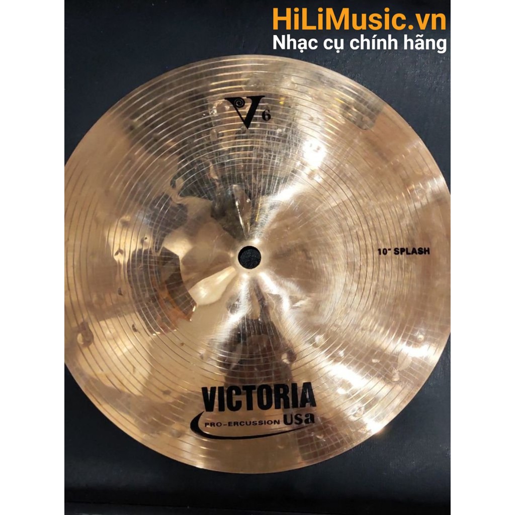 Lá Cymbal VICTORIA V6 10 " Splash