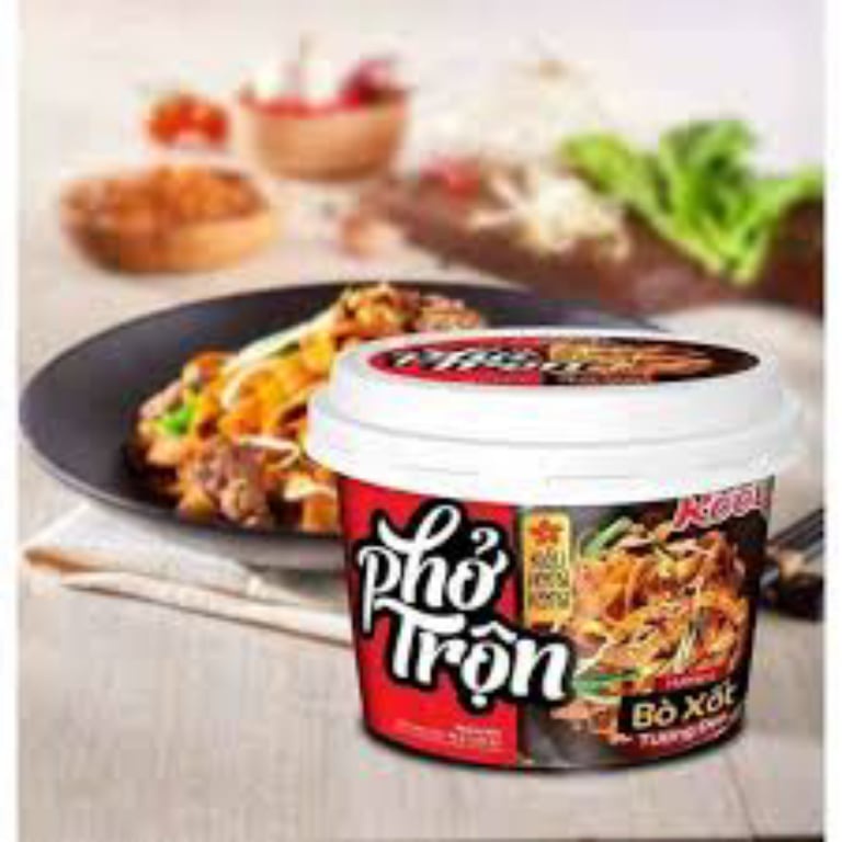 Phở trộn Cung Đình Kool  bò xốt tương đen tô 80gr