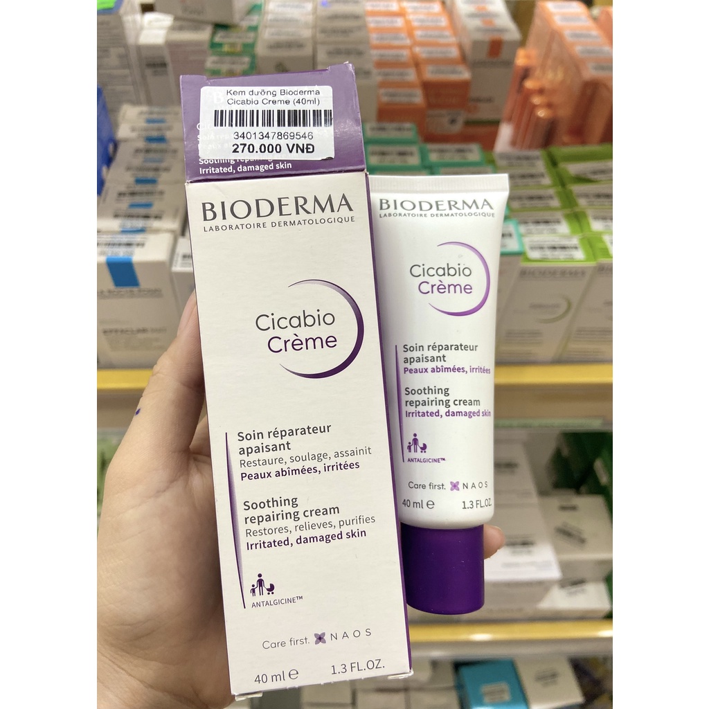 Kem dưỡng Bioderma Cicabio Creme