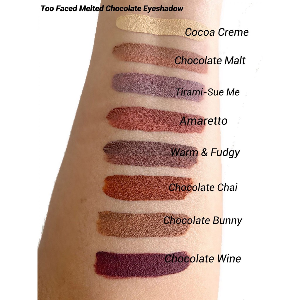 [BILL US] Phấn mắt dạng kem Too Faced Melted Chocolate Matte Eye Shadow