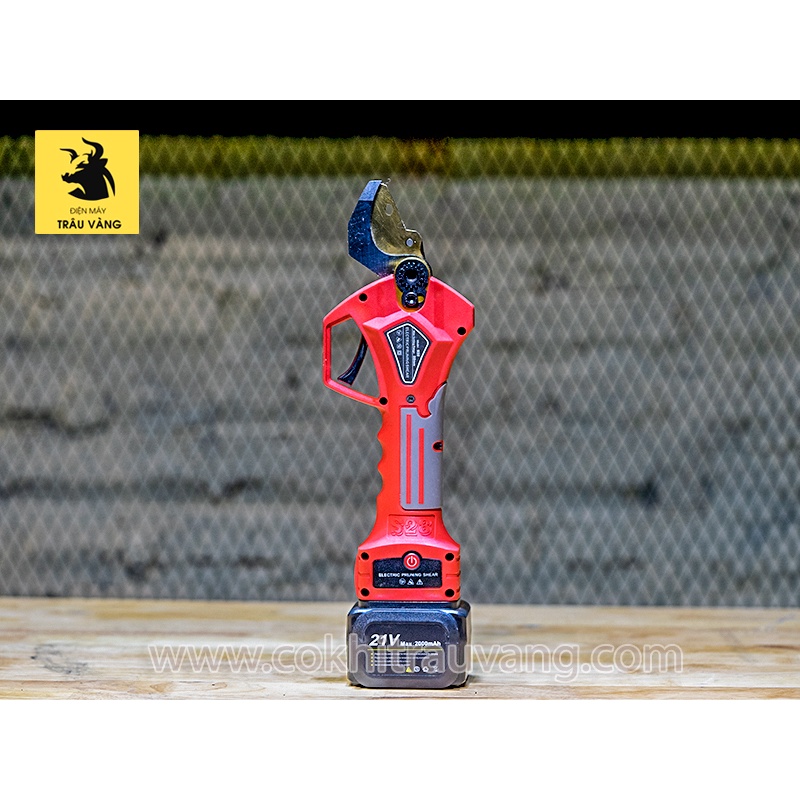 Kéo cắt cành pin S28 21V, Kéo cắt cành dùng pin, kéo tỉa cành pin, kéo cắt cành sk5, máy cắt cành dùng pin