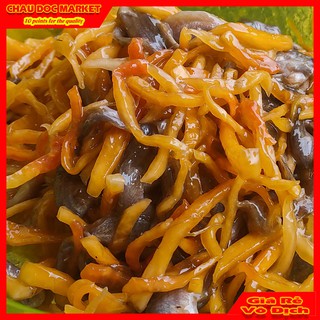 Cá Chốt Trộn Đu Đủ Mỏ Vịt Hủ 500gr Tươi Ngon Đặc Sản Châu Đốc Ăn Liền.