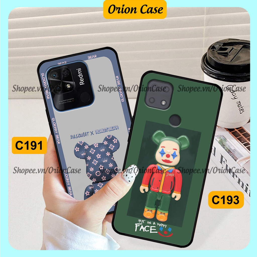 Ốp lưng Xiaomi Redmi 9C -  Redmi 10C in hình bearbrick 3D thời trang, cá tính. ốp chống sốc, bền đẹp
