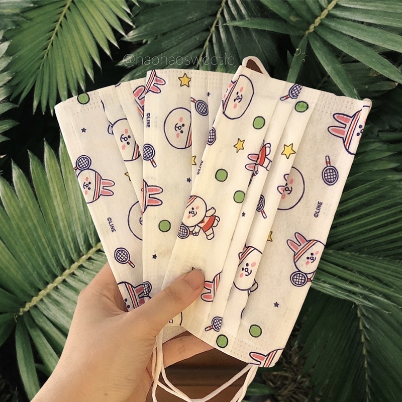 Khẩu trang Họa tiết LINE cute (Made in Vietnam) | BigBuy360 - bigbuy360.vn