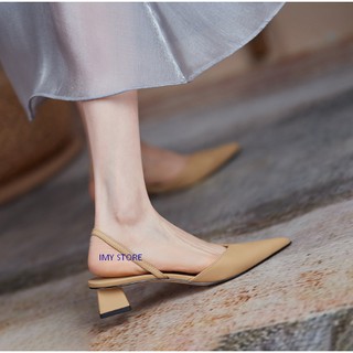 [ORDER] GIÀY CAO GÓT NỮ MŨI NHỌN CHẤT DA MỀM