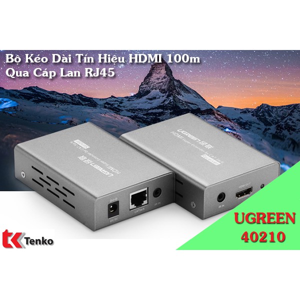 Bộ Kéo Dài Tín Hiệu HDMI 100m Ugreen UG-40210