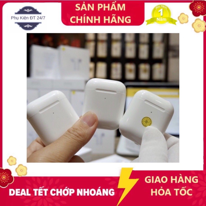 [AIRPODS 2]Tai nghe Bluetooth Phiên Bản Cao Cấp - Dùng cả IOS và Android (BẢO HÀNH 12 THÁNG)