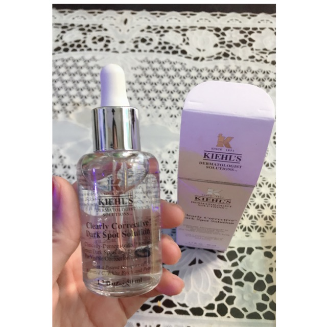 Serum Trị #Thâm #Nám Kiehl's Clearly Corrective Dark Spot Solution