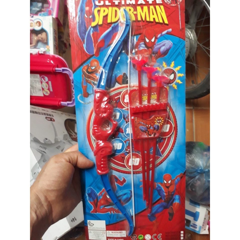 Vỉ Cung Tên Ben 10,spiderman