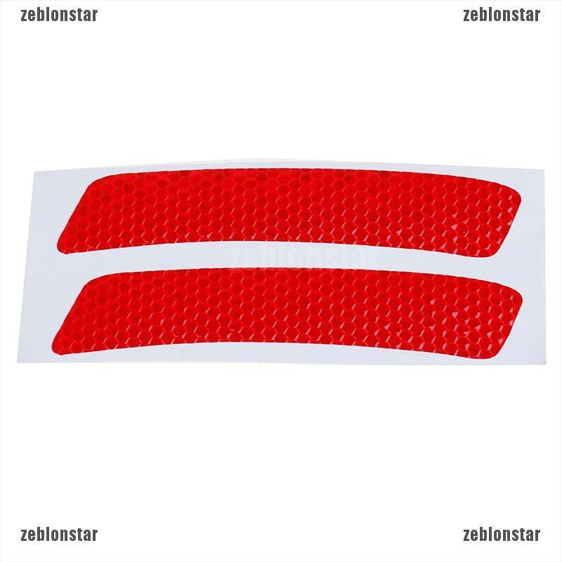 ❤Bộ 2 Miếng Dán Phản Quang Hình Ngôi Sao Trang Trí Xe Hơi