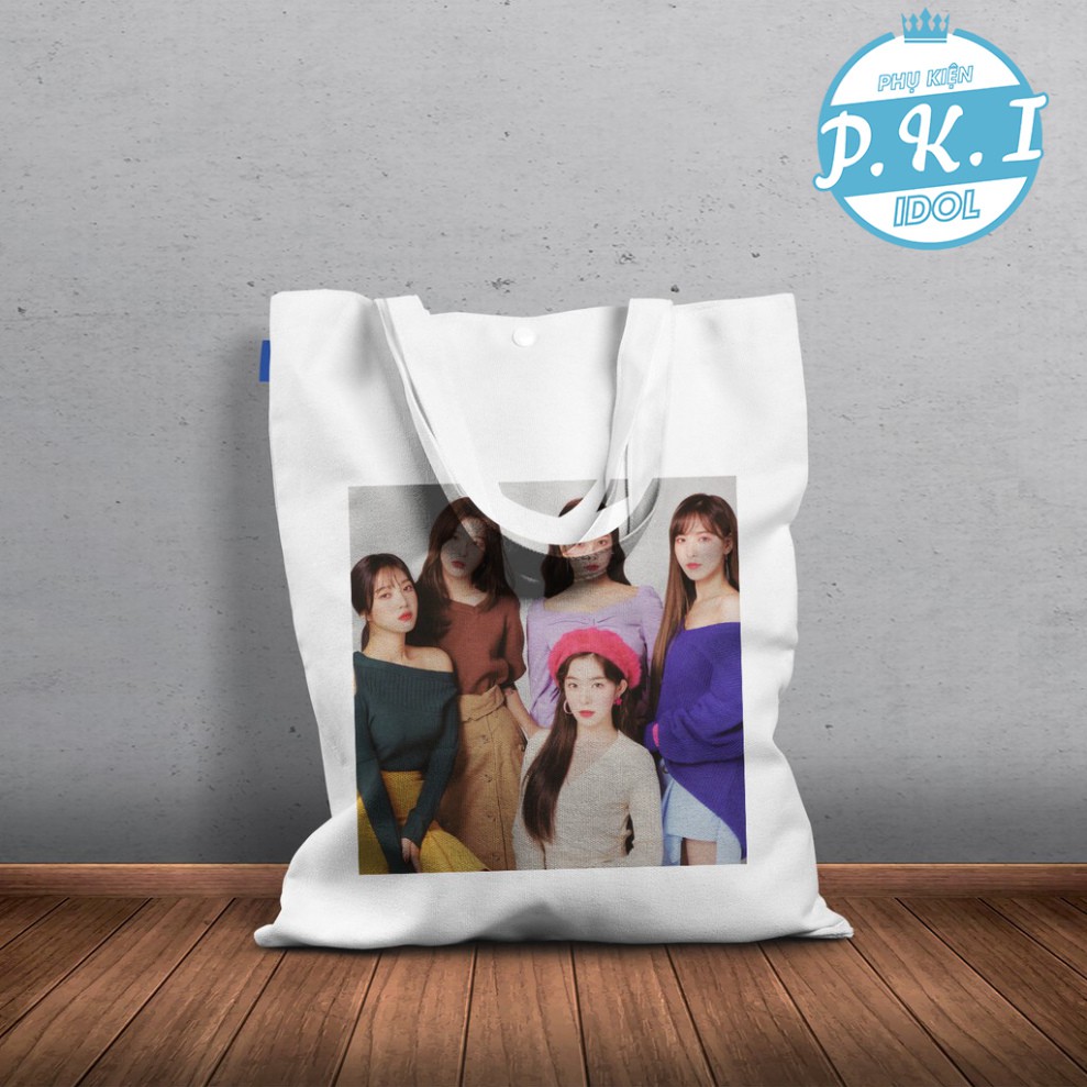 Túi Tote In Hình Nhóm Nhạc Red Velvet Mới Nhất 2021 - QUÀ TẶNG K-POP