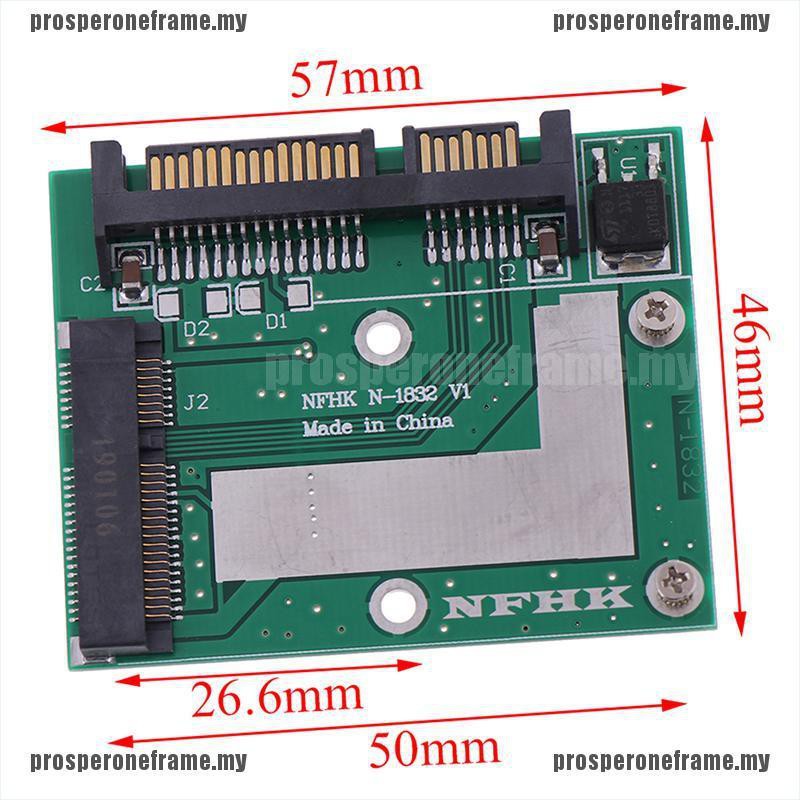 Bộ Chuyển Đổi Msata Ssd Sang 2.5 '' Sata 6.0gps Thẻ | BigBuy360 - bigbuy360.vn