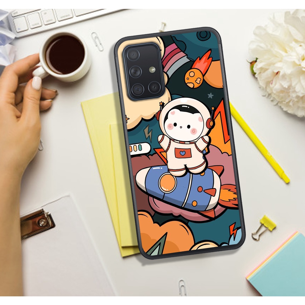 [ SIÊU HOT] ỐP LƯNG SAM-SUNG A31/A51/A71/M51/A02S  , IN HÌNH ASTRONAUT PHI-HÀNH-GIA, MÀU SẮC BẮT MẮT