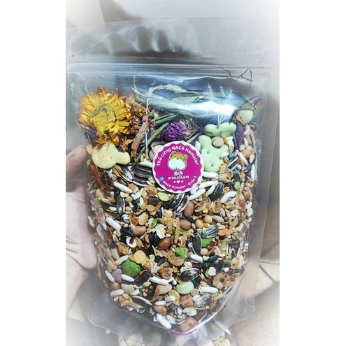 Thức ăn trộn cho Hamster - Loại ngon 500gr