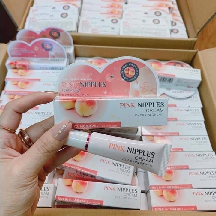 Kem làm hồng nhũ hoa Pink Nipples Cream 20g Nhật Bản