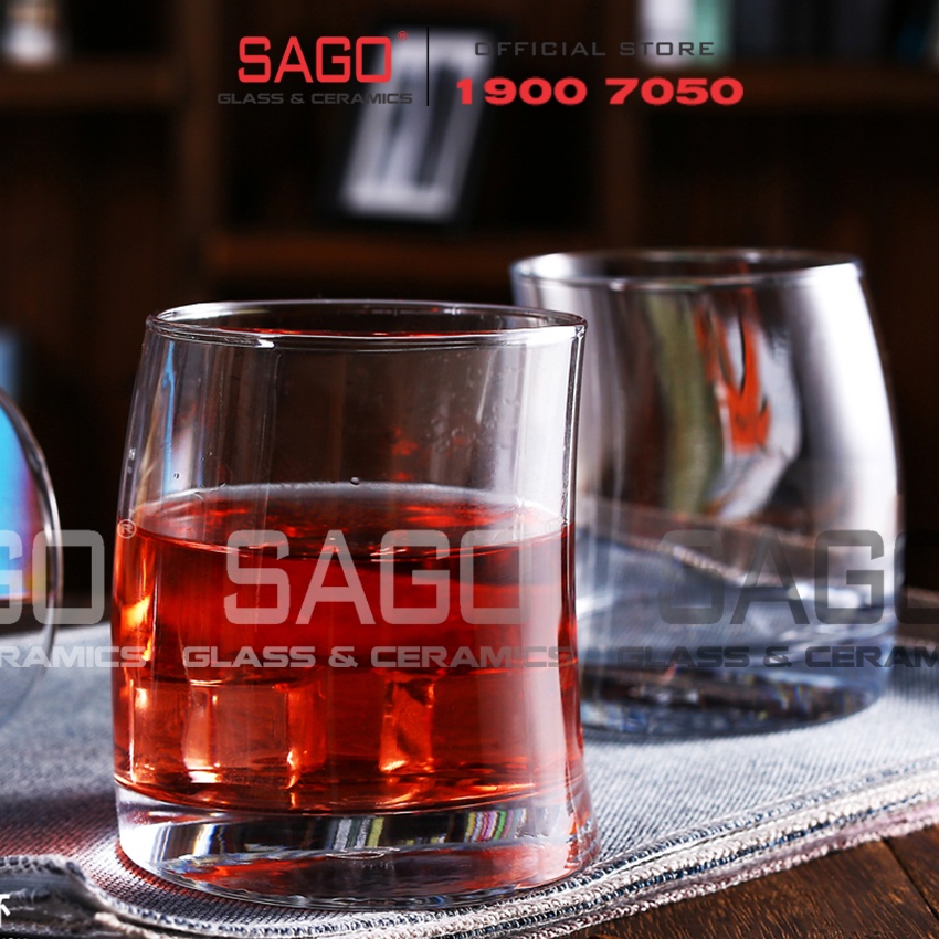Ly Thủy Tinh Pasabahce Penguen Whisky 370ml | Thủy Tinh Cao cấp , Nhập khẩu Thổ nhĩ Kỳ