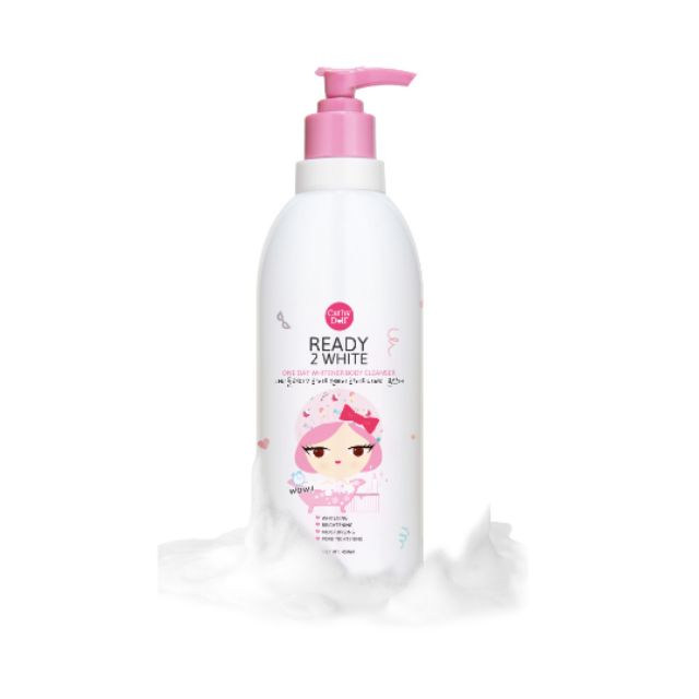 Sữa Tắm Trắng Da Cathy Doll Ready 2 White One Day Whitener Body Cleanser (450ml)