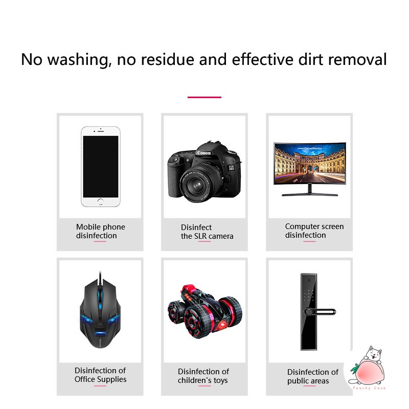 Bộ 10 Khăn Giấy Ướt Lau Bụi Bẩn Cho Điện Thoại / Kính / Màn Hình LCD / Ống Kính Máy Ảnh