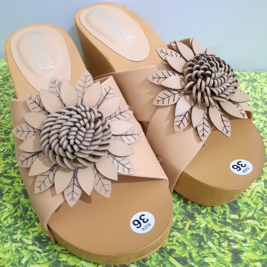 DÉP GUỐC ĐẾ XUỒNG 7CM (ĐẶT TĂNG LÊN 1 SIZE Ạ)