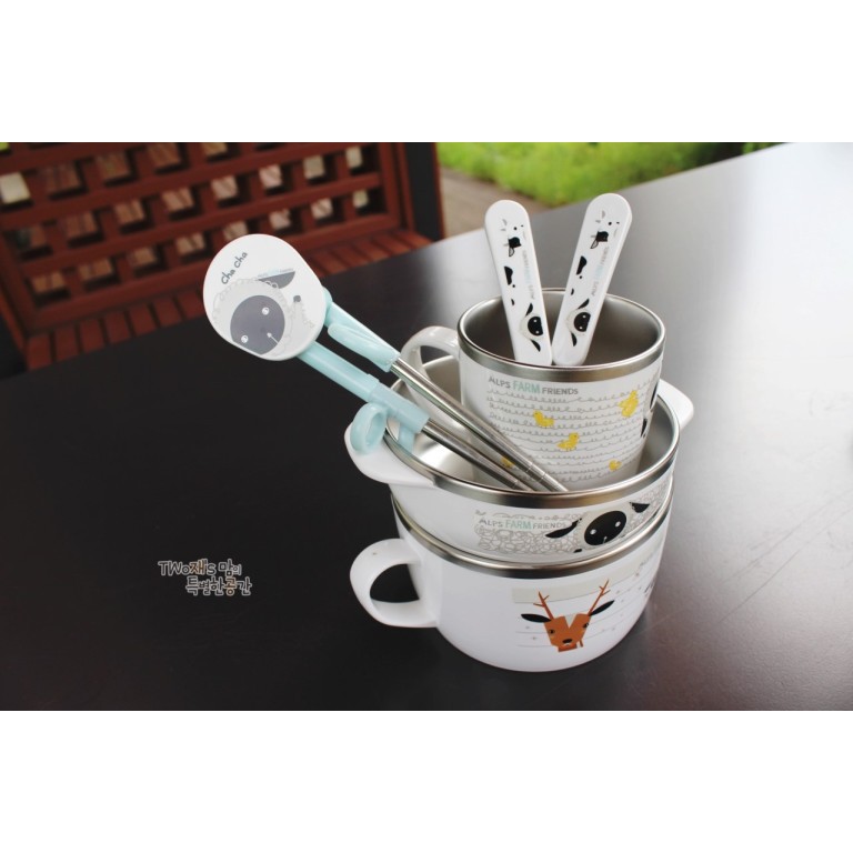 TÔ ĂN BẰNG THÉP CAO CẤP KHÔNG GỈ STENLOCK HÀN QUỐC CHO BÉ