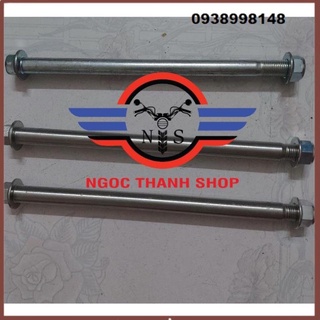 Cốt bánh, trục bánh, cốt gắp, trục gắp gn125 gn125-2f en125 en150 en150a hj125 và nhiều xe mô tô khác -nts