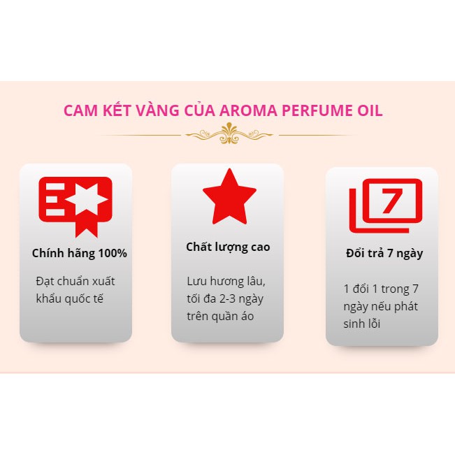 Tinh Dầu Nước Hoa Pháp Aroma Dạng Lăn For Man 12ml