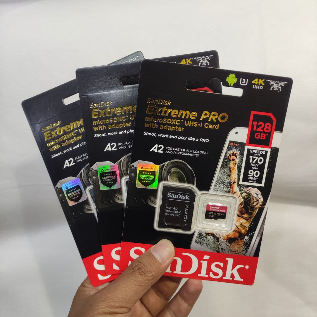 Micro Sd Sandisk 128gb A2 170mb / S V30 U3 4k | BigBuy360 - bigbuy360.vn