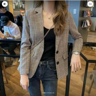Áo khoác blazer dáng suông 2 lớp