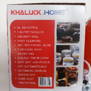 Bình đun nước siêu tốc KHALUCK.HOME 1.8l #260