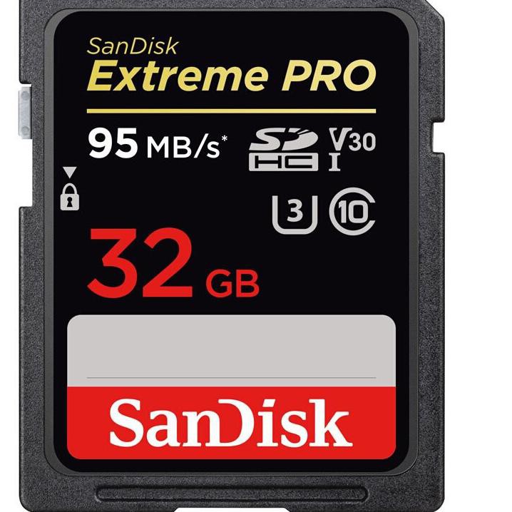 Thẻ Nhớ Sandisk Sdhc Extreme Pro 32gb / 64gb / 128gb 95mb / S Extreme Pro 95mbps