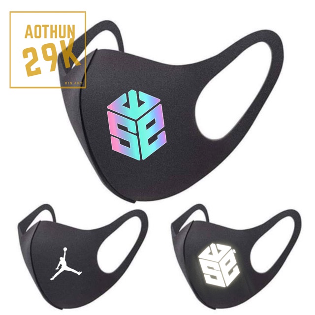 (CHUYÊN SỈ) ALBUM 2 - 50 MẪU KHẨU TRANG VẢI SU IN HÌNH STREET STYLE 2020