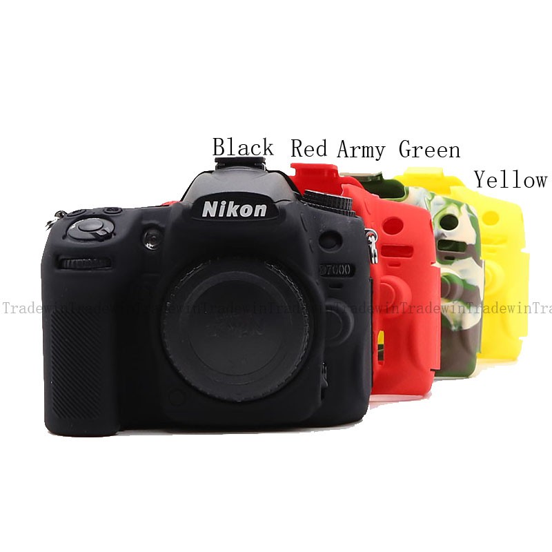 Ốp lưng máy ảnh cao su silicon mềm Nikon D7000