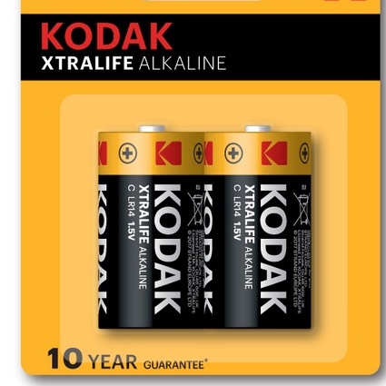 KODAK Pin Alkaline Size C 2 Cái Uncle Bills IB0160