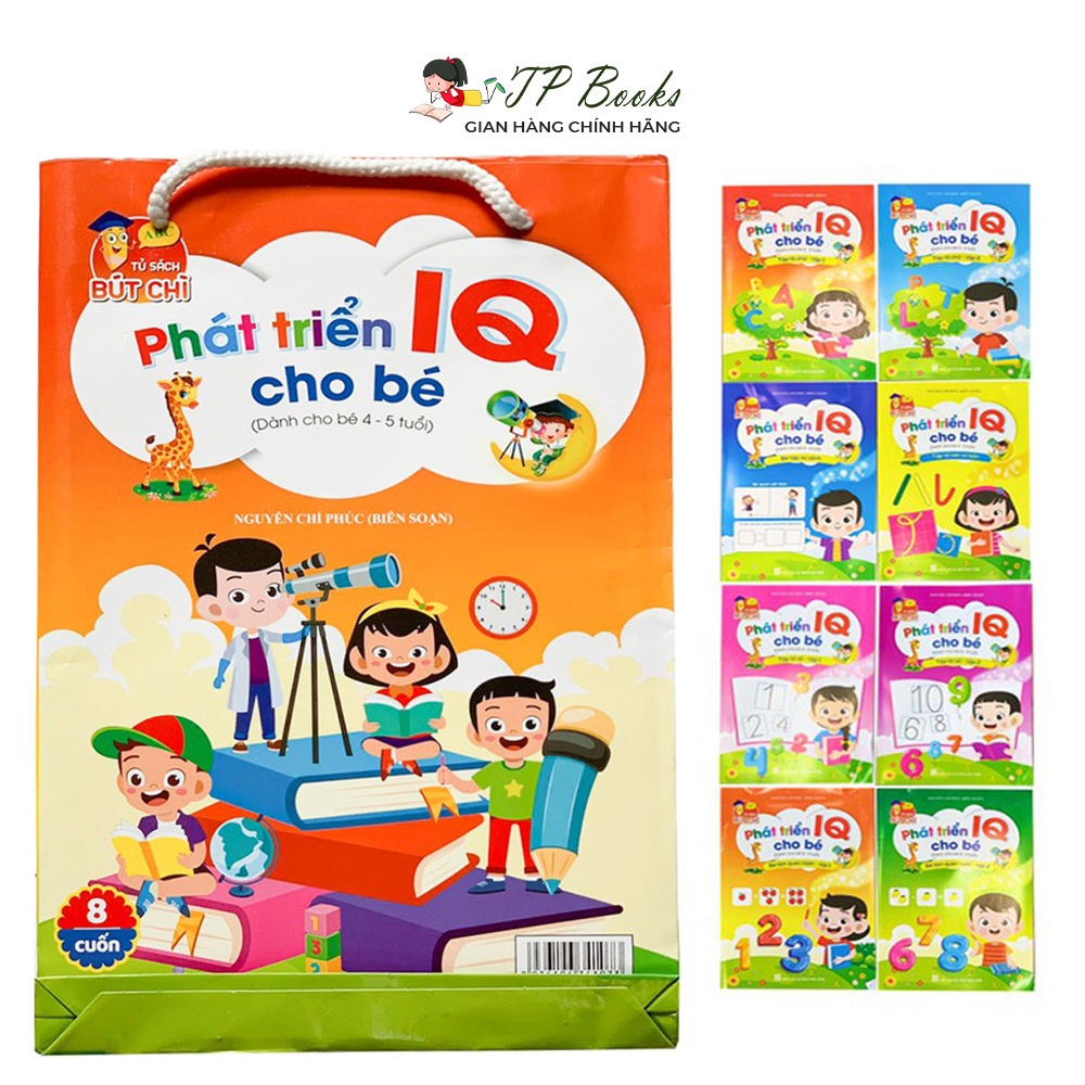 Sách - Combo Bộ Phát Triển IQ Cho Bé 4-5 Tuổi
