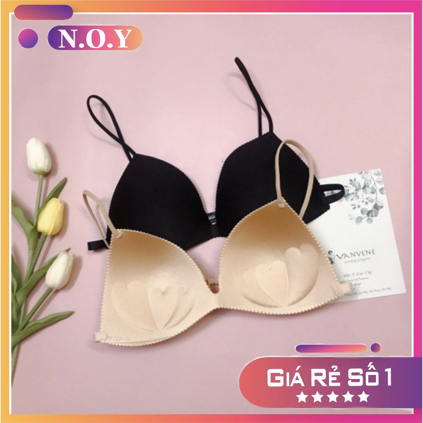 ÁO BRA SU TRƠN #Noystore ĐỆM TIM NÂNG NGỰC NHẸ DÂY MẢNH SEXY FREE SIZE 40-55KG