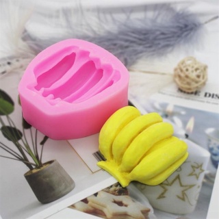 Khuôn Silicone Trái Cây Chuối Nãi Chuối 7Cm