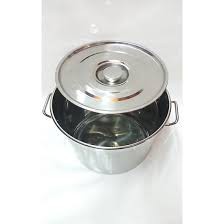 NỒI SÚP INOX  25CM(12 LÍT) DÀY 3 LY NẤU NƯỚC LÈO,HẦM XƯƠNG,CAO CẤP KHÔNG RỈ SÉT.