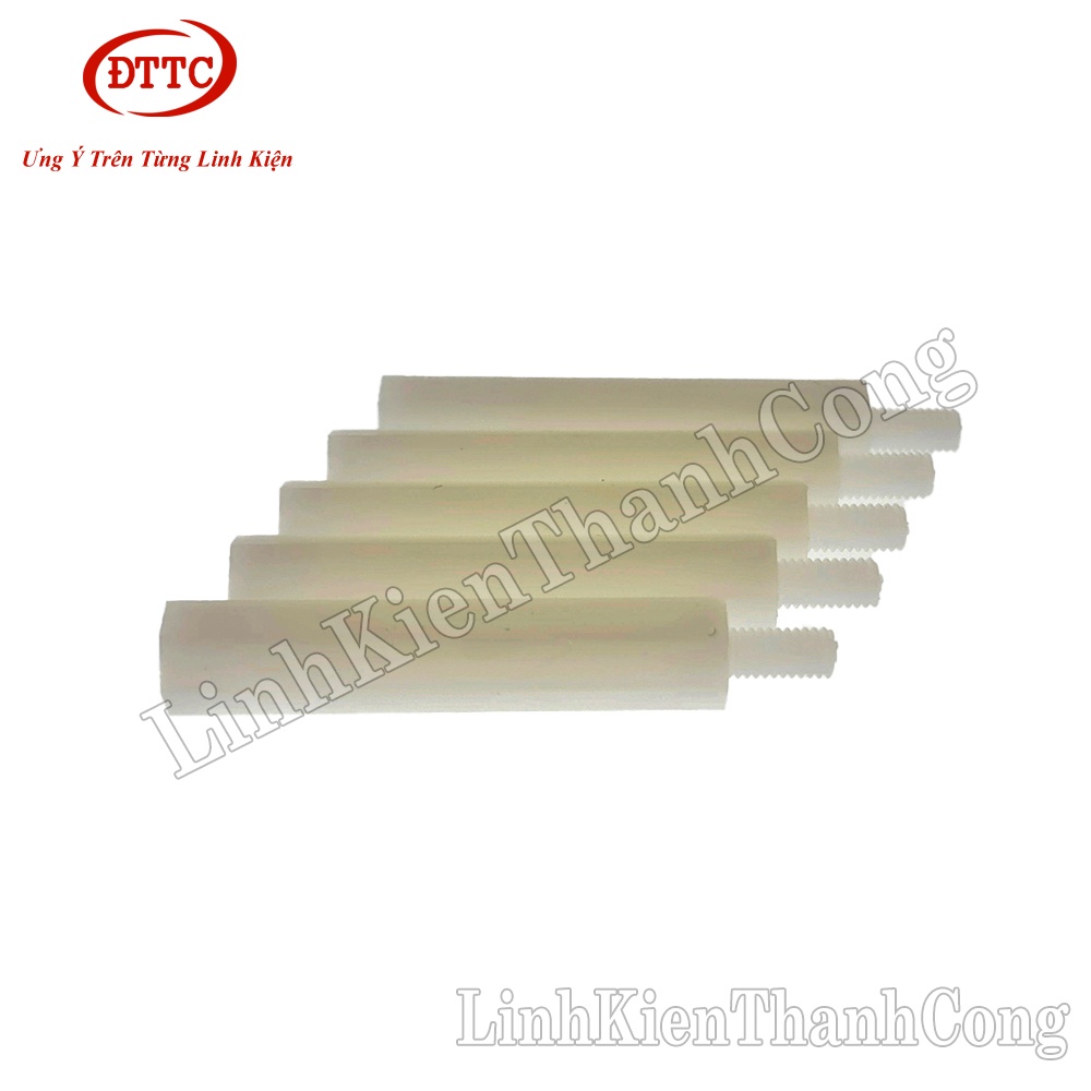 Cọc Nhựa M3 5mm 10mm 15mm 20mm 25mm 30mm 35mm Đực - Cái