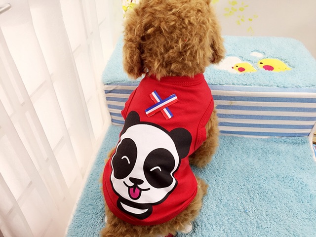 Áo Cho Thú Cưng - Áo Mùa Hè Chữ X Cotton Mát