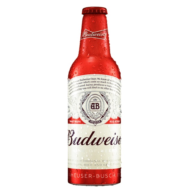 Bia budweiser aluminum 355 ml