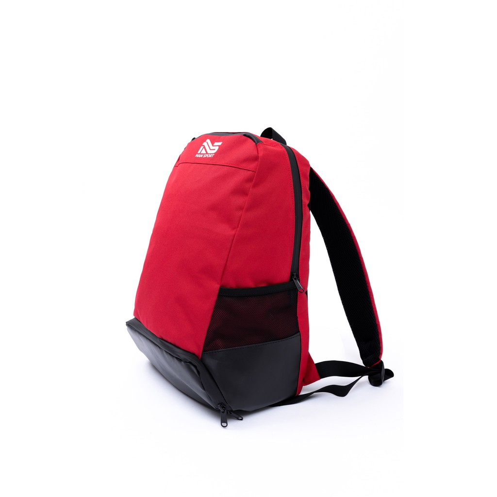 Balo bóng đá cao cấp Nam Sport Đỏ - Có ngăn để giày, đồ dơ riêng - Chống nước