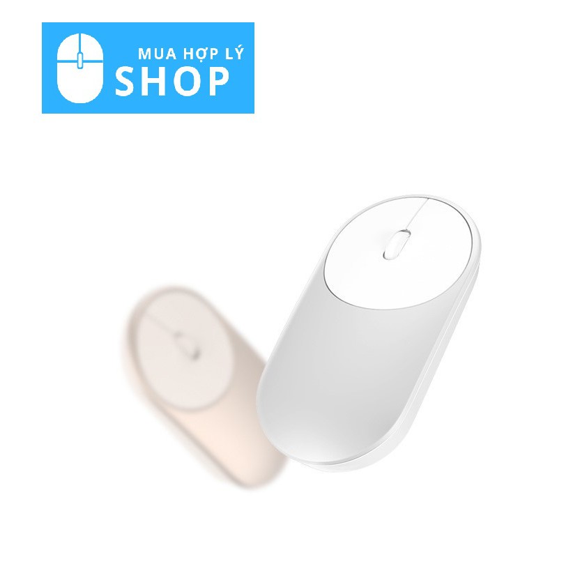 [CHÍNH HÃNG XIAOMI] Chuột Không Dây Bluetooth, Wireless Xiaomi Portable Vỏ Hợp Kim Nhôm - Hàng Nhập Khẩu