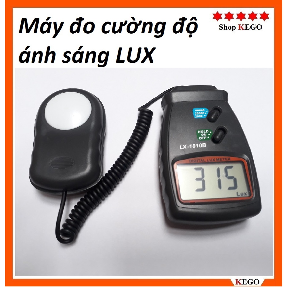 Máy đo độ sáng đèn để chống cận thị điều chỉnh độ chói của đèn ( Dải rộng 1Lux ----&gt;50.000 Lux )