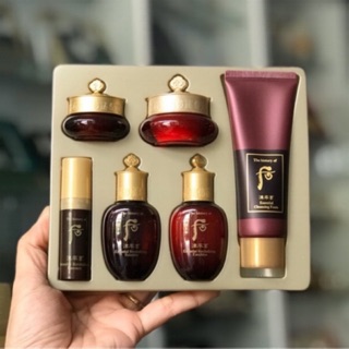Sét Dưỡng Da Chống Lão Hóa Whoo Đỏ 6 sản phẩm JINHYUL HYALG