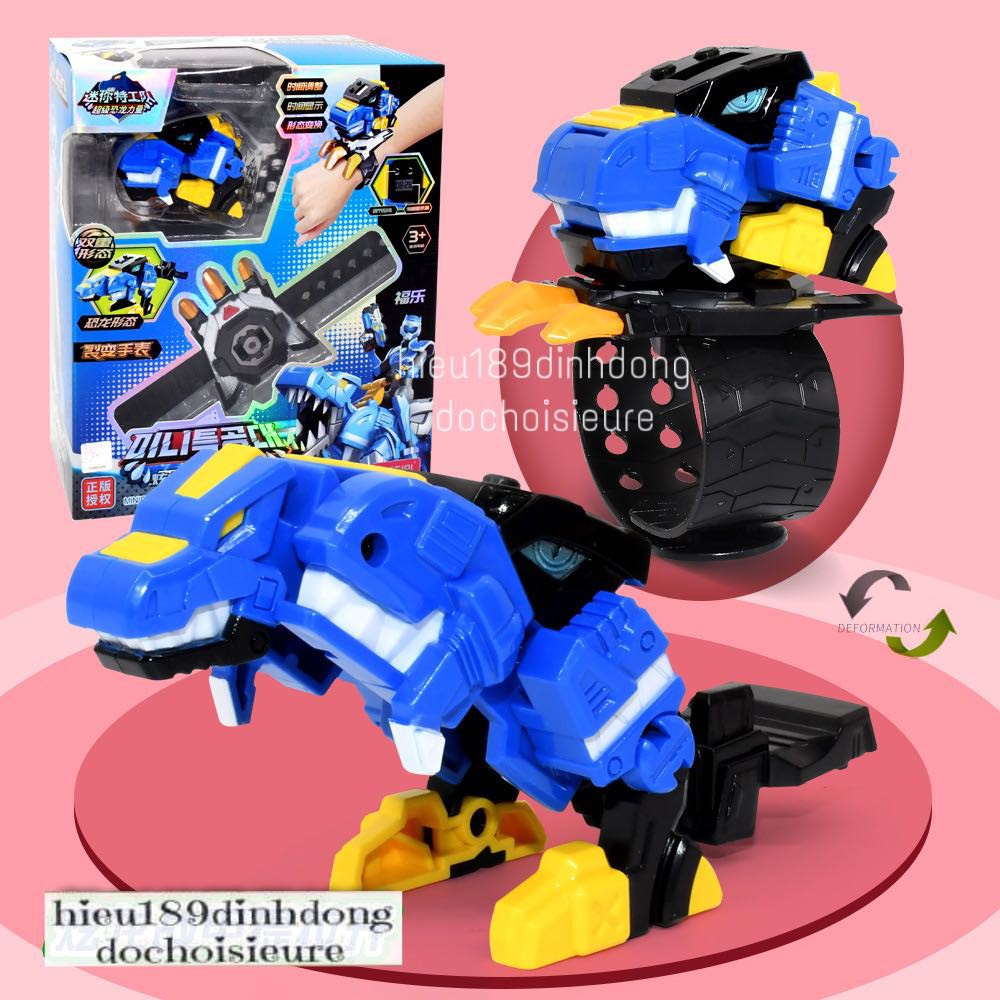 Đồ chơi đồng hồ Lực lượng nhí x VOlt Tyranno