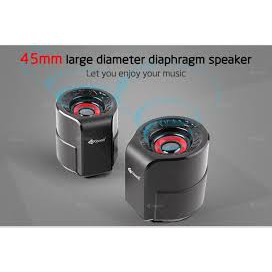 Loa vi tính 2.0 Kisonli A-909... - Kiểu Dáng Cực Ngầu- Âm Thanh Đúng Chuẩn
