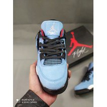 Nike Exclusive Genuine Nike Travis Shoes Scott X Air Jordan 4 Basketball Shoes Men's Sports Shoes