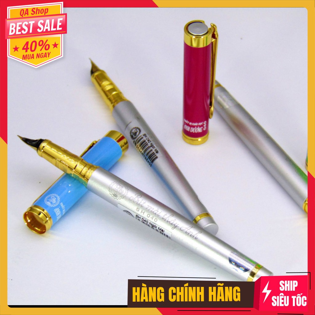 Bút Mài Thầy Ánh Nét Thanh Nét Đậm  SH040 – Bút Máy Ánh Dương Ngòi Lá Tre Calligraphy Luyện Chữ Đẹp